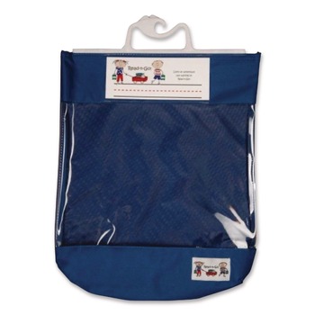 Victor 00080 10.5 x 2 x 16 Seat Sack Read-n-Go Reading Bag - Blue
