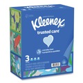 Paper Towels and Napkins | Kleenex 54303 Trusted Care 2-Ply Facial Tissue - White (12/Carton) image number 1