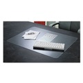 Back to School Sale | Artistic 60-8-0MS KrystalView 38 in. x 24 in. Glossy Desk Pad with Antimicrobial Protection - Clear image number 1