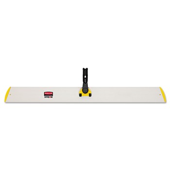 Rubbermaid Commercial HYGEN FGQ58000YL00 HYGEN 36-1/10 in. Quick Connect Single-Sided Aluminum Wet/Dry Mop Frame - Yellow