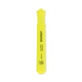 Highlighters | Universal UNV08866 Chisel Tip Desk Highlighter Value Pack - Fluorescent Yellow Ink, Yellow Barrel (36/Pack) image number 0