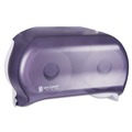 Paper Towels and Napkins | San Jamar R3600TBK 8 in. x 5.75 in. x 12.75 in. VersaTwin Tissue Dispenser Classic Transparent Black Pearl image number 0