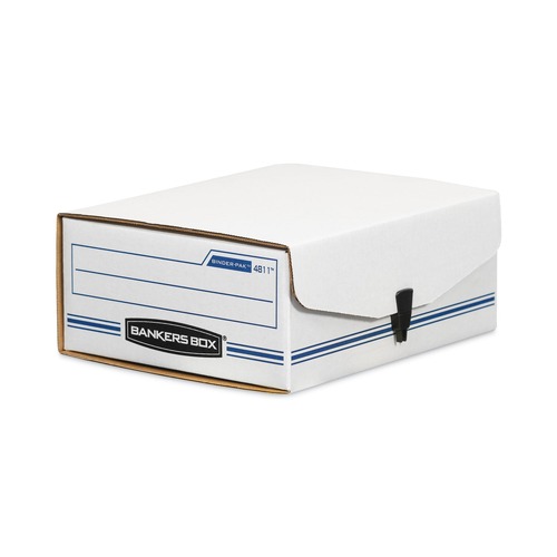 Just Launched | Bankers Box 48110 LIBERTY BINDER-PAK 9.13 in. x 11.38 in. x 4.38 in. Letter Files - White/Blue image number 0