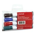 Washable Markers | Universal UNV43650 Broad Chisel Tip Dry Erase Marker - Assorted Colors (4/Set) image number 0