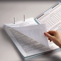 File Folders | Smead 12040 0.75 in. Expansion Top Tab Colored 2-Fastener Folders - Letter Size/Blue Exterior (50/Box) image number 8