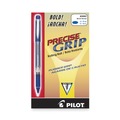 Pens | Pilot 28902 1 mm Bold Precise Grip Stick Roller Ball Pen - Blue Ink, Blue Barrel (1-Dozen) image number 1