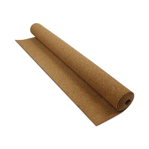 Bulletin Boards | Flipside 38006 48 in. x 0.24 in. x 96 in. Cork Roll - Brown image number 0