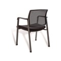 Office Chairs | Alera ALEER4317 24.41 in. x 22.64 in. x 31.73 in. Elgar Fabric Guest Chair - Black Seat, Black Back, Black Base image number 1