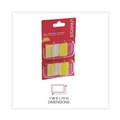 Page Flags | Universal UNV99006 Page Flags - Yellow (50 Flags/Dispenser, 2 Dispensers/Pack) image number 4