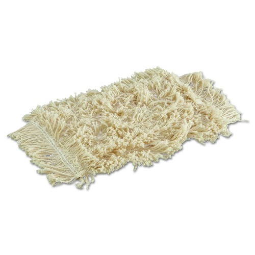 Cleaning & Janitorial Accessories | Rubbermaid Commercial FGS29900WH00 9 in. x 5 in. Wall Washer Cotton Replacement Pads - White image number 0