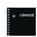 Notebooks & Pads | Universal UNV66624 10.5 in. x 8 in. 1-Subject Wide/Legal Rule Wirebound Notebook - Assorted Cover Colors (4/Pack) image number 3