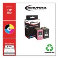 Back to School Sale | Innovera IVRN9H63FN Remanufactured 200/165 Page-Yield Replacement Ink for 60 (N9H63FN) - Black/Tri-Color image number 1