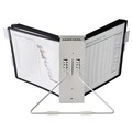 Binders | Durable 561201 InstaView Expandable Desktop Reference System with 10 Panels - Black/White image number 4