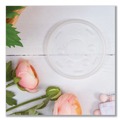 Just Launched | Dart 10SL Plastic Cold Cup Lids Fits 10 oz. Cups - Translucent (1000/Carton) image number 4