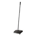 Just Launched | Rubbermaid Commercial FG421588BLA 44 in. Handle Brushless Mechanical Sweeper - Black/Yellow image number 0