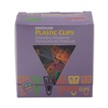 Just Launched | GEM PC0300 Smooth Plastic Paper Clips - Medium, Assorted (500/Box) image number 2