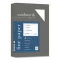 Copy & Printer Paper | Southworth 403C 8.5 in. x 11 in. 20 lb Bond Weight 25 Percent Cotton Business Paper - White (1/Box) image number 0