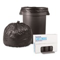 Trash & Waste Bins | Boardwalk H6639SGKR01 33 in. x 39 in. 33 gal. 1.1 mil Low-Density Can Liners - Gray (100/Carton) image number 1