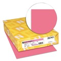 Copy & Printer Paper | Neenah Paper 26741 8.5 in. x 11 in. 20 lbs Bond Weight Exact Brights Paper - Bright Pink (500/Ream) image number 1