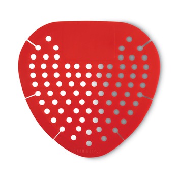 Boardwalk DSP012I072M202143000 Cherry Fragrance Urinal Screen - Red (1 Dozen)