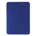 Clipboards | Mobile OPS 61623 0.25 in. Clip Capacity Holds 8.5 in. x 11 in. Sheets Unbreakable Recycled Clipboard - Blue image number 1