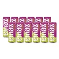 Beverages & Drink Mixes | Zevia 01952-12 12 oz Can Raspberry Lime Zero Sugar Naturally Sweetened Energy Drink (12/Carton) image number 0