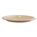 Bowls and Plates | Boardwalk BWKPLT3C10NPFA 10 in. 3-Compartment Bagasse PFAS-Free Dinnerware Plate - Tan (500/Carton) image number 3