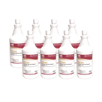 Theochem Laboratories 500657 PTC-85 32 oz. Bottle Pleasant Scent Porcelain and Tile Cleaner (12/Carton)