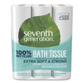 Toilet Paper | Seventh Generation SEV 13738 2-Ply Septic Safe 100% Recycled Bathroom Tissue - White (24/Pack) image number 0