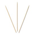 Food Service | AmerCareRoyal R806 6 in. Bamboo Paper Skewers - Natural (19200/Carton) image number 2