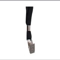 Label & Badge Holders | Advantus 75403 36 in. Long Metal Clip Fastener Deluxe Safety Lanyards - Black (24/Box) image number 1