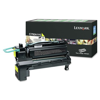 PRODUCTS | Lexmark C792A1YG C792A1YG 6,000 Page-Yield Return Program Toner - Yellow