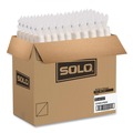 Labor Day Sale | SOLO R3-43107 3 oz. Paper ProPlanet Seal Medical and Dental Graduated Cups - White/Blue (5000/Carton) image number 0