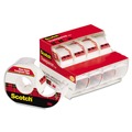 Just Launched | Scotch 4184 3/4 in. x 850 in. 1 in. Core Transparent Tape and Handheld Dispenser - Clear (4/Pack) image number 0