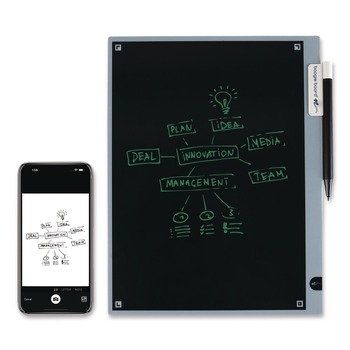 Boogie Board BD20160001 Blackboard 2.0 Smart Scan Notebook, 11.15 x 9, Black/Gray