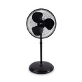 Alera | Alera ALEFANP16B 120V 0.37 Amp 3-Speed 16 in. Pedestal Stand Fan - Black image number 0