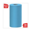 Cleaning Cloths | WypAll 35431 X60 13.5 in. x 19.6 in. Cloths - Small, Blue (130/Roll, 6 Rolls/Carton) image number 2
