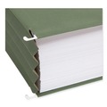File Folders | Smead 64220 1 Section 3.5 in. Capacity Letter Size Hanging Pockets with Full-Height Gusset - Standard Green (10/Box) image number 4