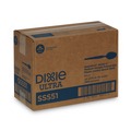Just Launched | Dixie SSS51 SmartStock Series-O 6 in. Mediumweight Plastic Cutlery Spoons Refill - Black (40/Pack, 24 Packs/Carton) image number 3