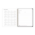 Notebooks & Pads | Blue Sky 143947 10 in. x 8 in. 12-Month (Jan-Dec 2026) Nevaeh Monthly Planner - Black/Multicolor Cover image number 3