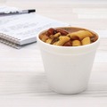 Just Launched | Dart 8SJ12 8 oz. Squat Food Foam Containers - White (1000/Carton) image number 4