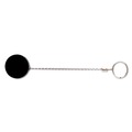 Label & Badge Holders | Advantus 75545 18.5 in. Heavy-Duty Retractable ID Card Reel - Black/Chrome (6/Pack) image number 0