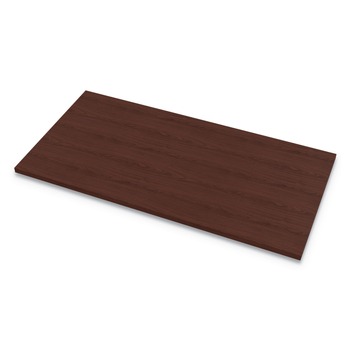 PRODUCTS | Fellowes Mfg Co. 9650601 72 in. x 30 in. Levado Laminate Table Top - Mahogany