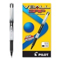 Back to School Sale | Pilot 35470 VBall Grip Liquid Ink Extra-Fine 0.5 mm Rollerball Pen - Black Ink/Black/White Barrel (1-Dozen) image number 3