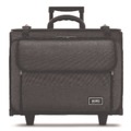 Office & Office Supplies | SOLO B151410 Morgan 18.13 in. x 7.13 in. x 13.5 in. Recycled Rolling Catalog Case Fits Devices Up to 17.3 in. - Black/Gray image number 0