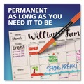 Permanent Markers | EXPO 2134345A Vis-a-Vis Wet Erase Marker Fine Bullet Tip Assorted Colors 8/Pack image number 1