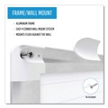 White Boards | MasterVision MA0594830 48 in. x 36 in. Ruled Magnetic Steel Dry Erase Planning Board - White Surface/Satin Aluminum Frame image number 9