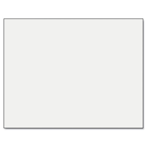 Project & Display Boards | Pacon P5461-1 22 x 28 Six-Ply Railroad Board - White (25/Carton) image number 0