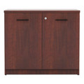 Office Filing Cabinets & Shelves | Alera ALEVA613622MC 34.13 in. x 22.78 in. x 29.5 in. Valencia Series Storage Cabinet - Medium Cherry image number 1
