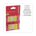 Page Flags | Universal UNV99006 Page Flags - Yellow (50 Flags/Dispenser, 2 Dispensers/Pack) image number 5